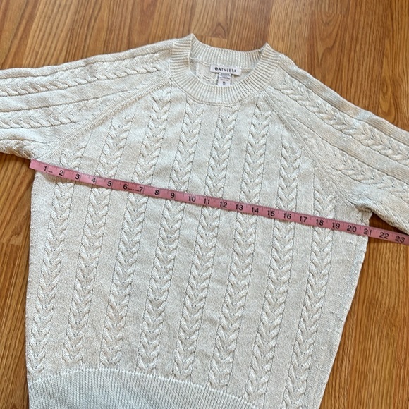 Athleta Crossroads crewneck metallic sweater XS - Picture 11 of 12